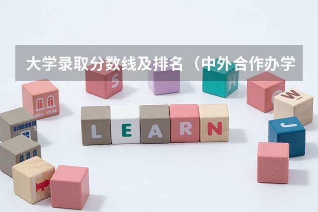 大学录取分数线及排名（中外合作办学211大学排名分数）
