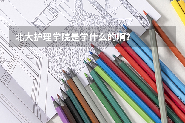 北大护理学院是学什么的啊？