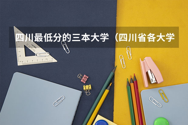 四川最低分的三本大学（四川省各大学录取分数线2023年）