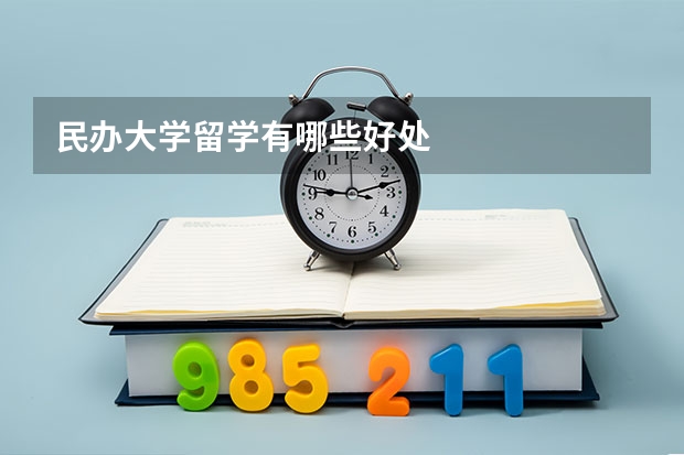 民办大学留学有哪些好处