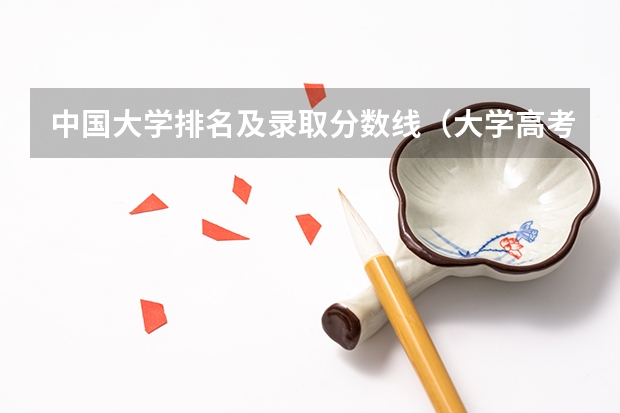 中国大学排名及录取分数线（大学高考分数线排名）