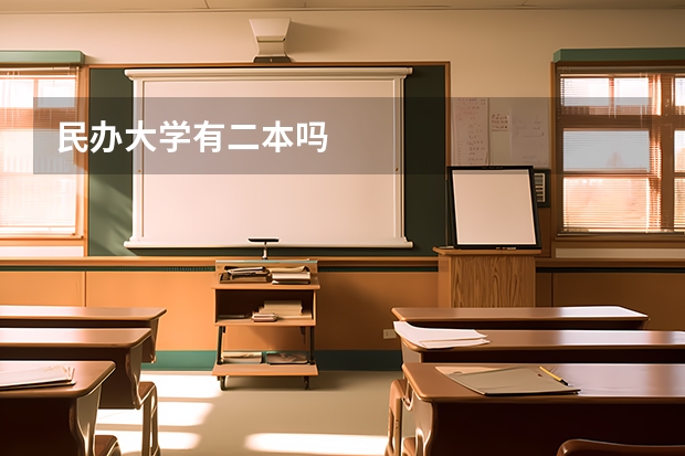 民办大学有二本吗