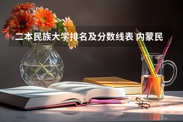 二本民族大学排名及分数线表 内蒙民族大学在内蒙二本各专业录取分数线