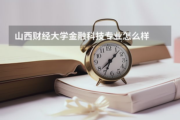 山西财经大学金融科技专业怎么样
