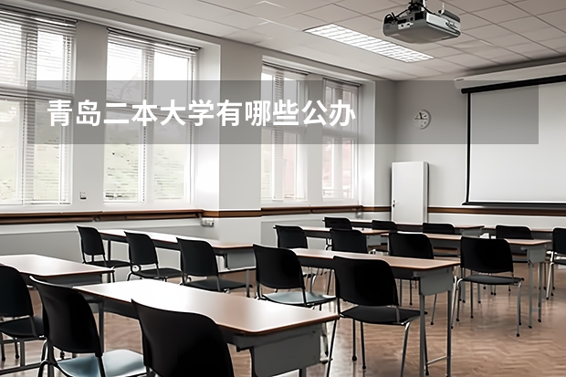 青岛二本大学有哪些公办