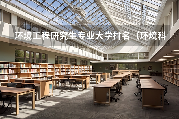 环境工程研究生专业大学排名（环境科学与工程专业大学排名）