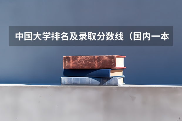中国大学排名及录取分数线（国内一本大学排名及分数线）