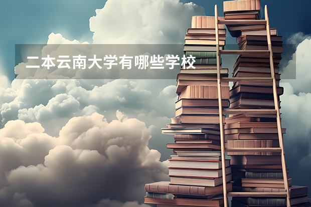 二本云南大学有哪些学校