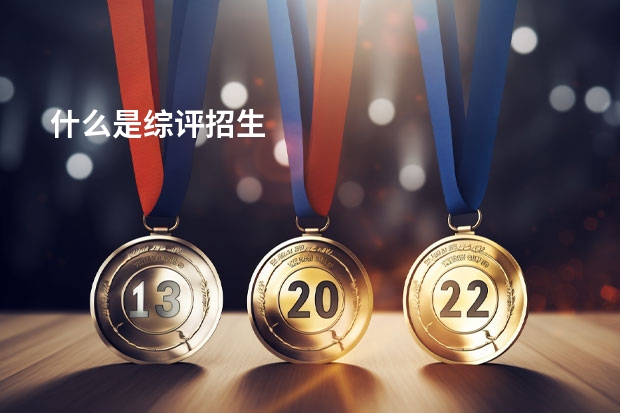 什么是综评招生