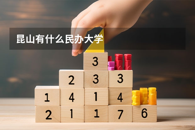 昆山有什么民办大学
