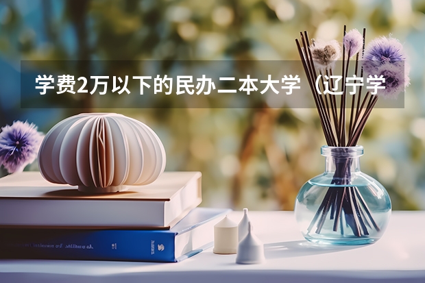 学费2万以下的民办二本大学（辽宁学费较低的民办本科）