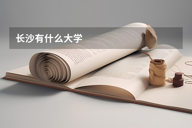 长沙有什么大学
