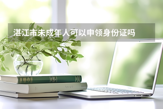 湛江市未成年人可以申领身份证吗