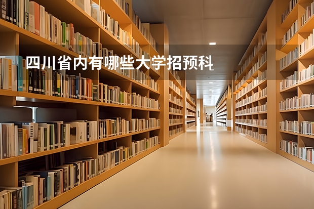 四川省内有哪些大学招预科