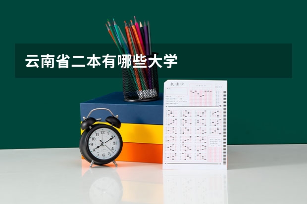 云南省二本有哪些大学