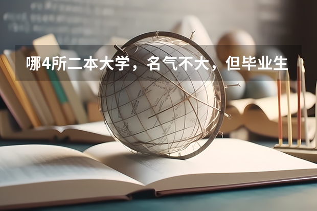 哪4所二本大学，名气不大，但毕业生就业率很高？ 10所各类型实力最强的民办大学，毕业生就业率高，不比公办大学差