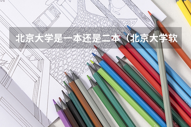 北京大学是一本还是二本（北京大学软微学院是一本还是二本？）