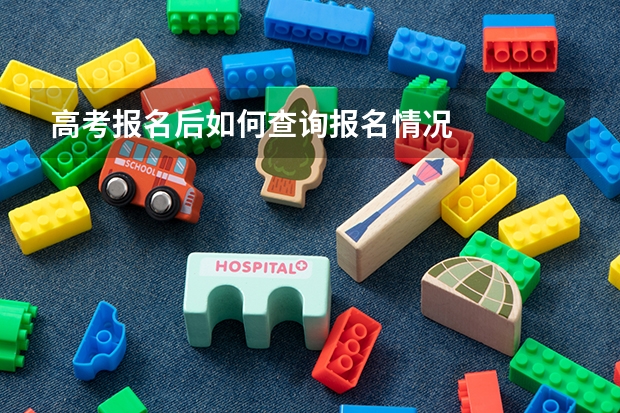 高考报名后如何查询报名情况