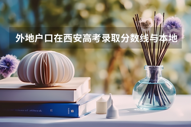 外地户口在西安高考录取分数线与本地一样对待吗?