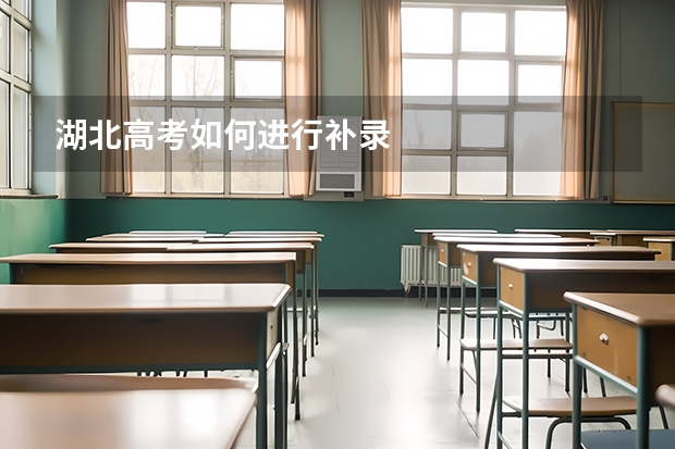 湖北高考如何进行补录