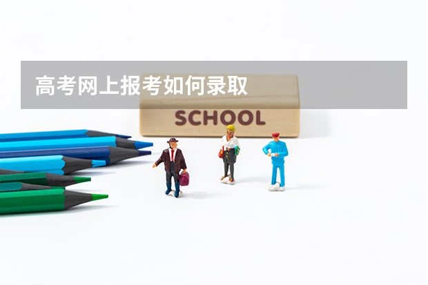 高考网上报考如何录取