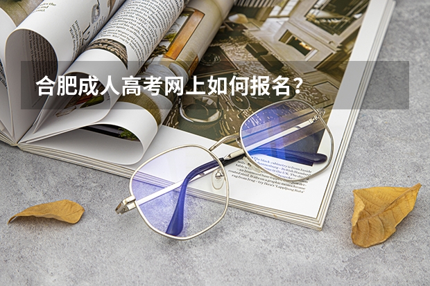 合肥成人高考网上如何报名？