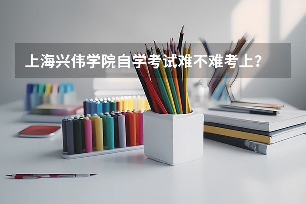上海兴伟学院自学考试难不难考上？ 上海财经大学浙江学院自学考试难不难考上？