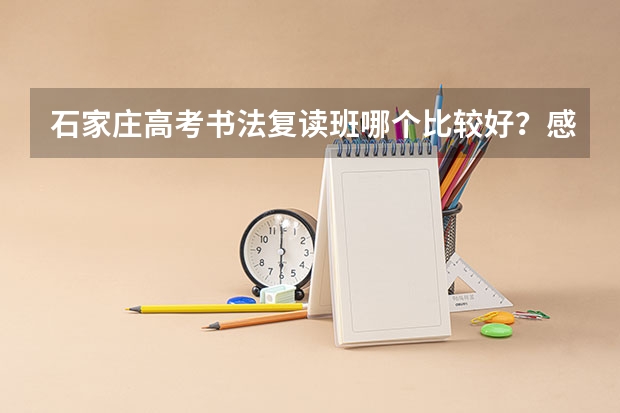 石家庄高考书法复读班哪个比较好？感谢