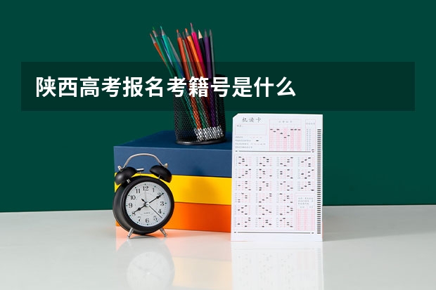 陕西高考报名考籍号是什么