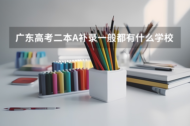广东高考二本A补录一般都有什么学校