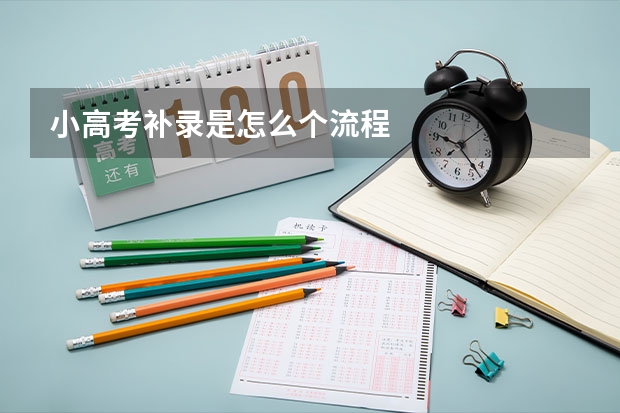 小高考补录是怎么个流程
