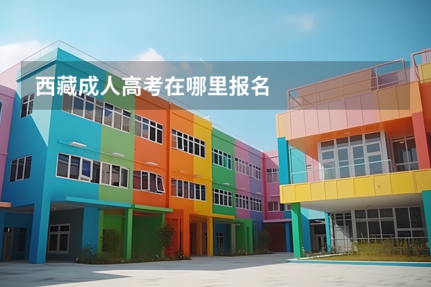 西藏成人高考在哪里报名