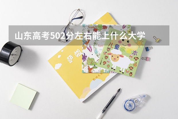 山东高考502分左右能上什么大学